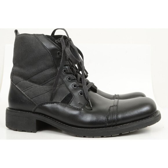 INC International Concepts Grump Leather Lace Up Chelsea Men's 11M Dress Boots - Picture 2 of 9